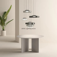 Lustre en verre italien minimaliste