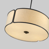 Lustre Circulaire Zen de Style Chinois Moderne, Idéal pour la Décoration de votre Salon ou Restaurant