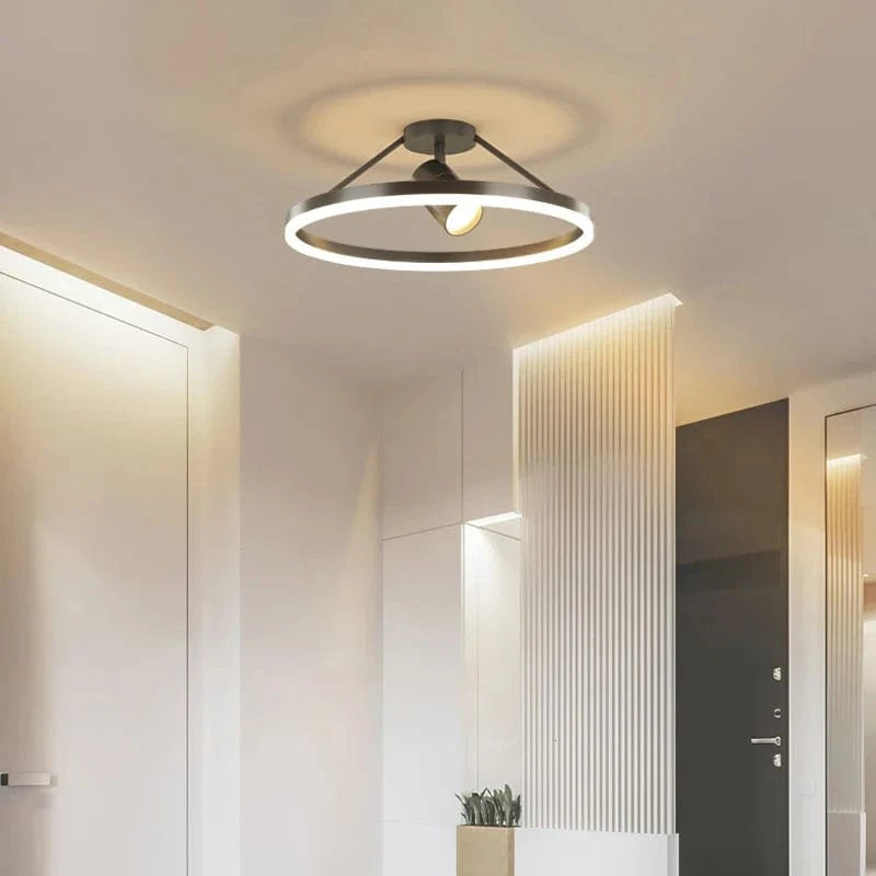 Plafonniers Nordiques Modernes: Éclairage Minimaliste pour Salon, Étude et Chambre