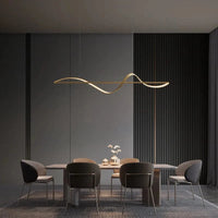 Lustre Moderne pour un Eclairage Intérieur Suspendu.