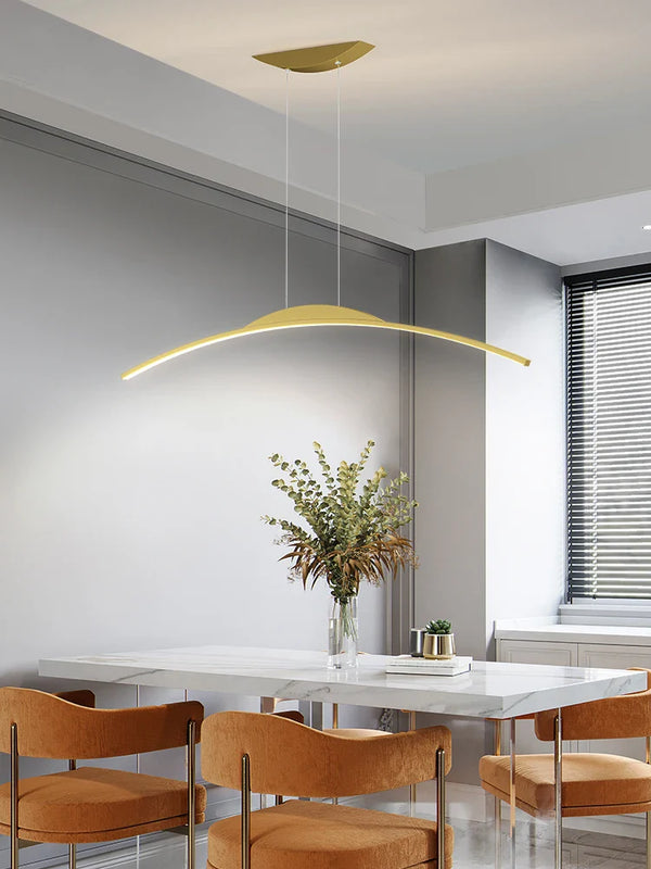 Lustre Nordique Moderne: Éclairage Suspendu Élégant
