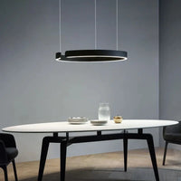 Lustre Anneau Nordique LED Réglable pour Salle à Manger - Collection Maison Luminaires