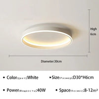 Lustre Nordique Moderne à LED pour un Intérieur Décoratif