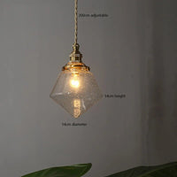 Suspension LED Verre Brillant