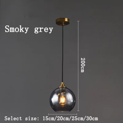 Suspension LED au design nordique contemporain