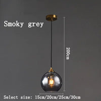 Suspension LED au design nordique contemporain