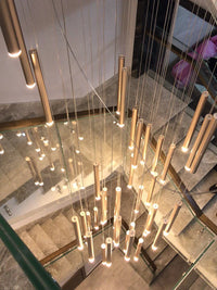 Lustre LED Suspendu Moderne pour Villa Loft Hôtel