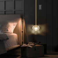 Suspension LED Luxe en Cristal Ansley