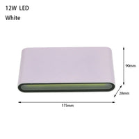 Applique Murale LED Moderne Étanche pour Intérieur et Extérieur - Luminaire Décoratif en Aluminium