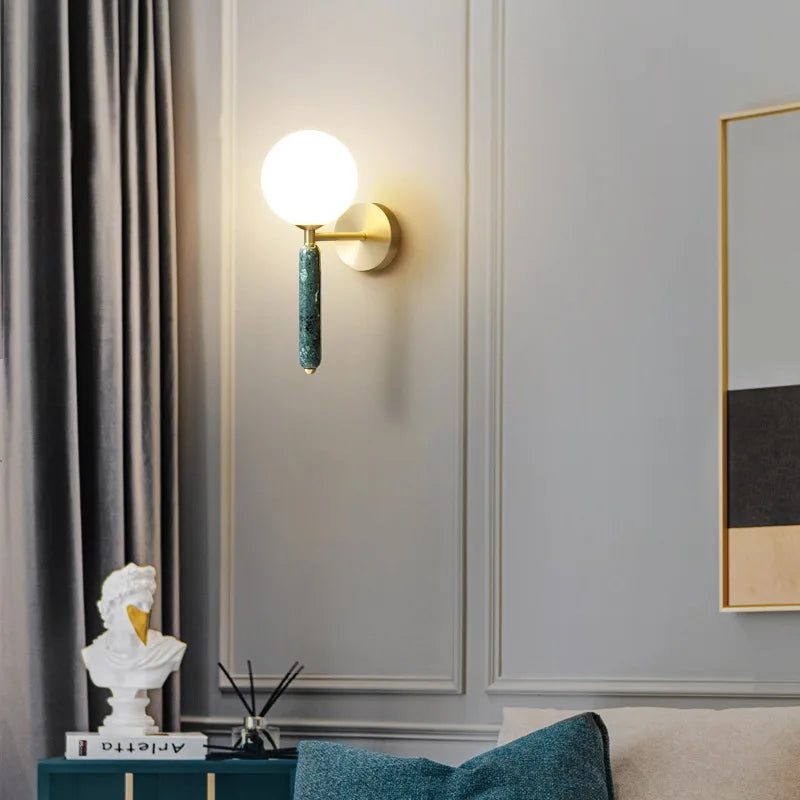 Applique murale LED en marbre pour chambre d'enfant - Lux Kids