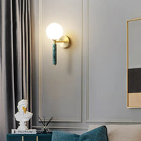 Applique murale LED en marbre pour chambre d'enfant - Lux Kids