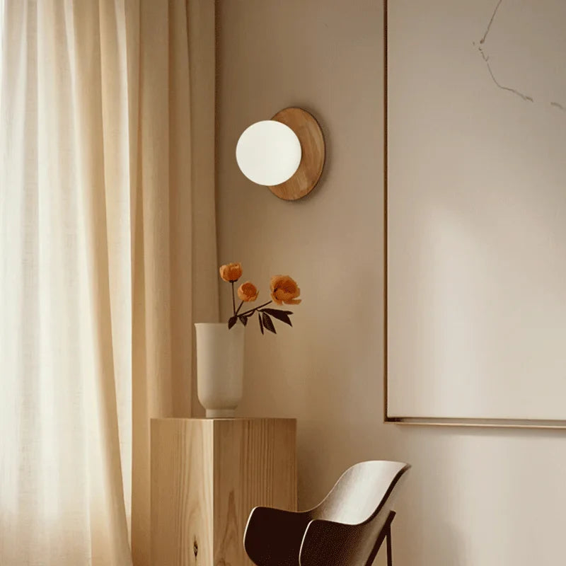 Applique murale Nordica LED crème