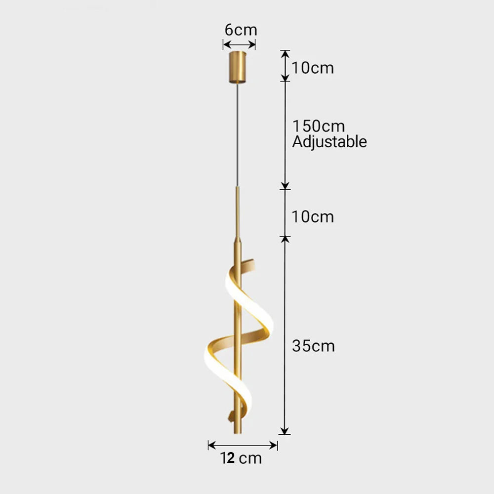 Suspension LED Spiralight