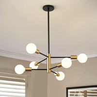 Lustre moderne Spoutnik Satellite à 2/4/8 têtes suspendu - Collection Étoiles Filantes