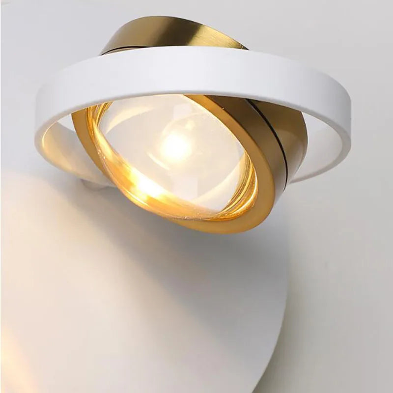 Applique Murale LED Rotation 330° en Aluminium