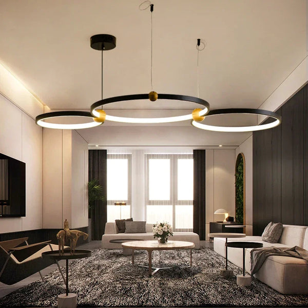 Lustre LED Moderne pour Table Alimentaire Suspendu - Minimaliste et Décoratif