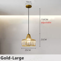 Suspension Cloarec en verre ambré