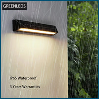 Applique Murale Solaire LED - Style Moderne et Minimaliste
