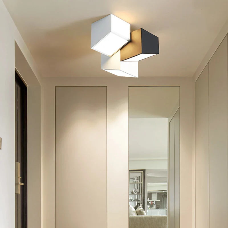Plafonnier LED Géométrique Créatif