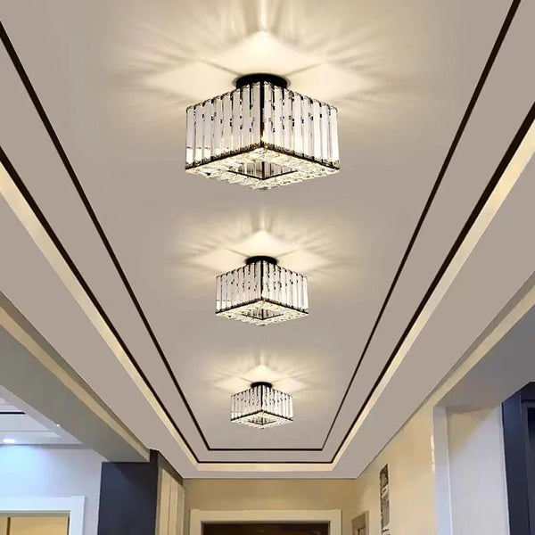 Lustre Cristal LED Résidentiel