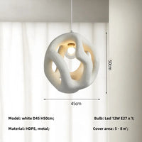 Luminaires Suspension LED Style Nordique Wabi Sabi