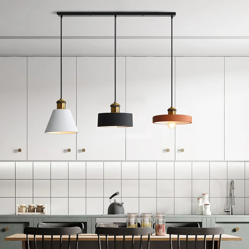 Suspension LED Industrielle chic