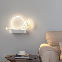Applique Murale LED Tricolore Ginkgo : Protection des Yeux et Design Élégant
