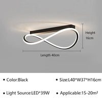 Lustre Moderne à LEDs pour une Décoration Intérieure Haut de Gamme