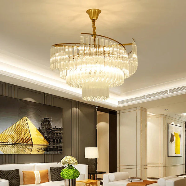 Lustre Cristal Luxe LED