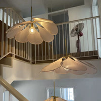 Suspension LED en tissu nordique - Décoration d'intérieur de qualité