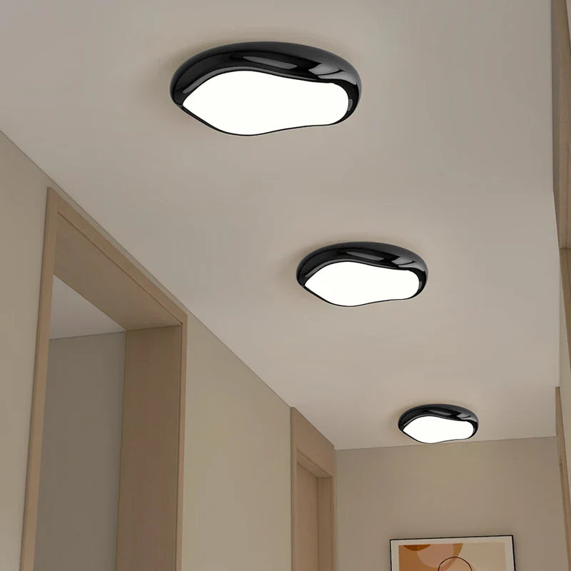 Plafonnier LED moderne rond pour éclairage domestique à montage en surface