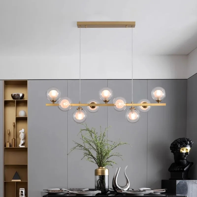 Lustre LED Suspendu au Design Moderne - Illumine Votre Espace