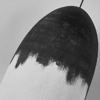 Suspension LED moderne noir et blanc pour Restaurant café et chambre