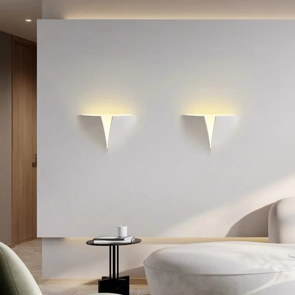 Applique murale LED Creative en Gypse pour Hôtel et Allée - Luxe et Élégance