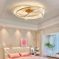 Plafonnier Luxe Cristal LED Intérieur