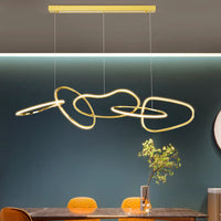 Chambre moderne : Éclairage intérieur design LED et lustres suspendus