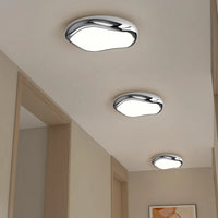 Plafonnier LED moderne rond pour éclairage domestique à montage en surface