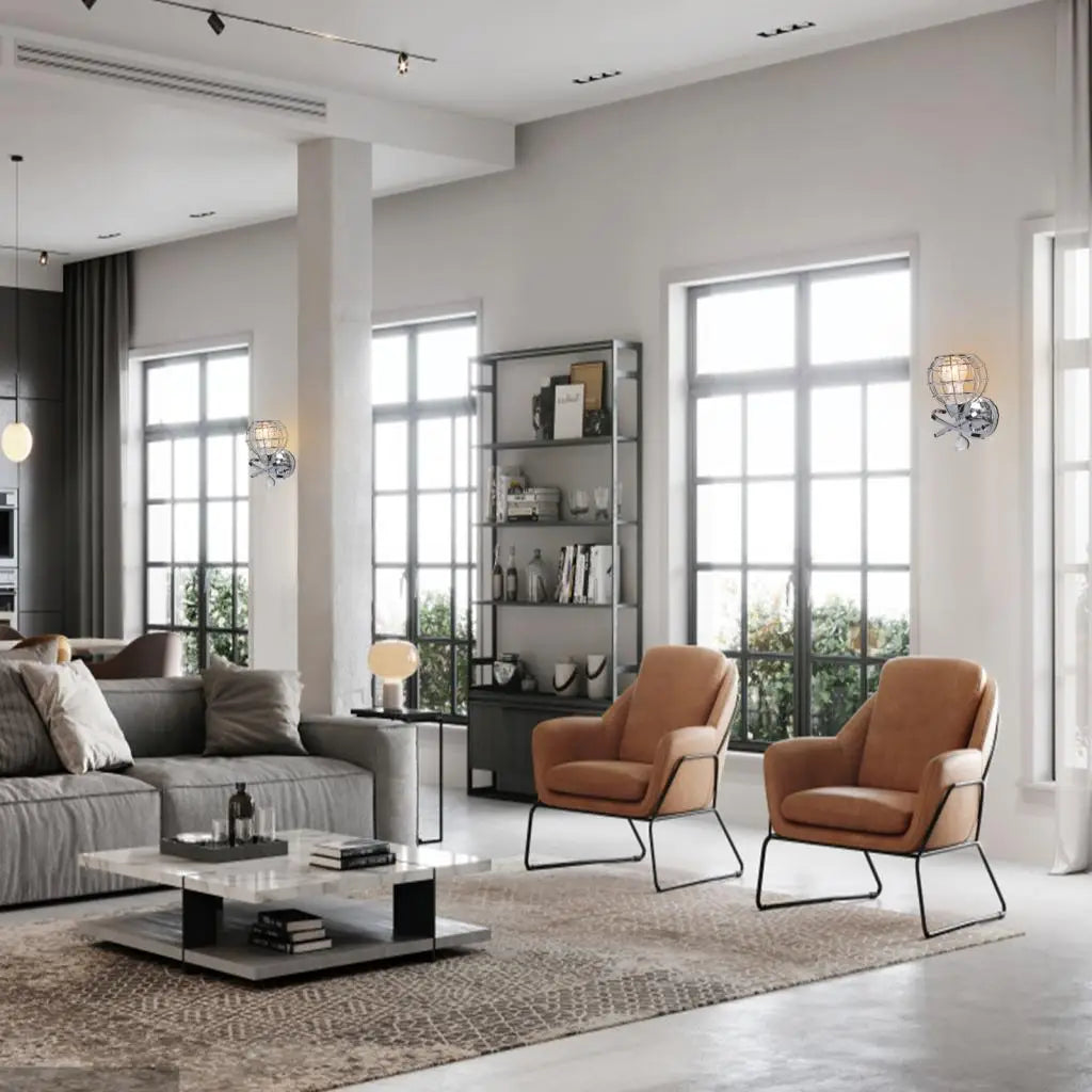 Applique murale cristal contemporaine