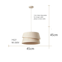 Lustre Bohème Crème Arrondi