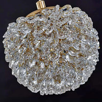 Lustre Boule de Cristal Artistique de Luxe Moderne