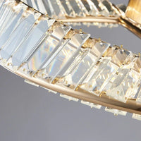 Plafonnier LED de Luxe en Cristal Nordique Décoratif d'Intérieur - Élégance Scandinave