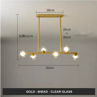 Lustre Horizonglass Boules Design