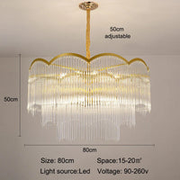 Lustre Cristal Luxe LED