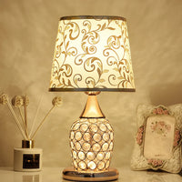 Lampe de Table en Cristal Européenne Chic