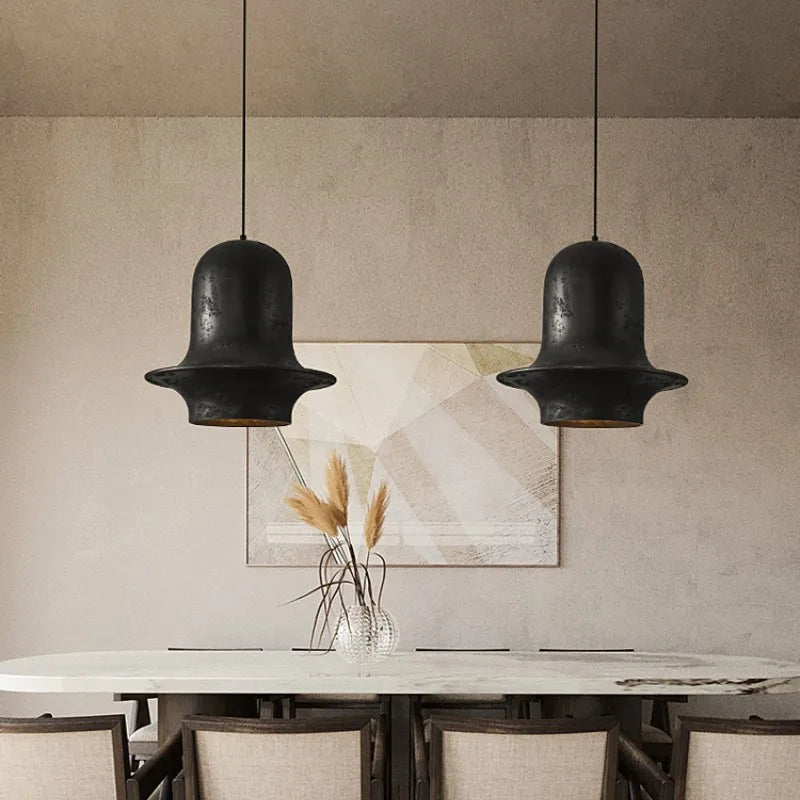Suspension Rétro Loft E27 Wabi Sabi Led pour Bar Maison et Déco