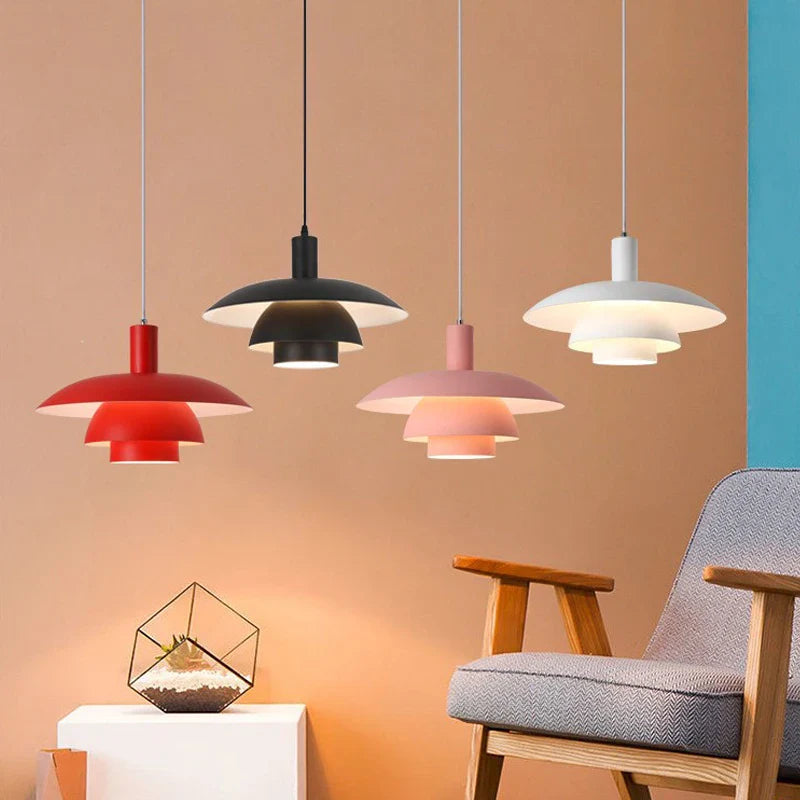 Lustre Danois Soucoupe Volante Créatif pour Café, Restaurant et Magasin
