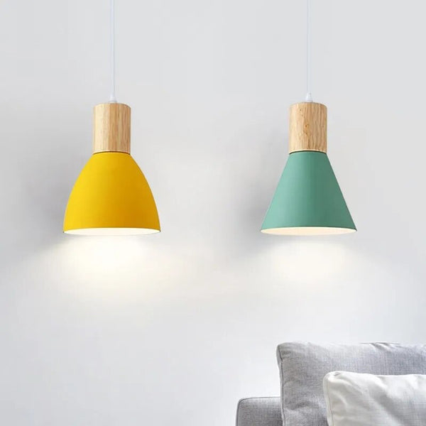 Macaron Light - Suspension LED nordique en aluminium