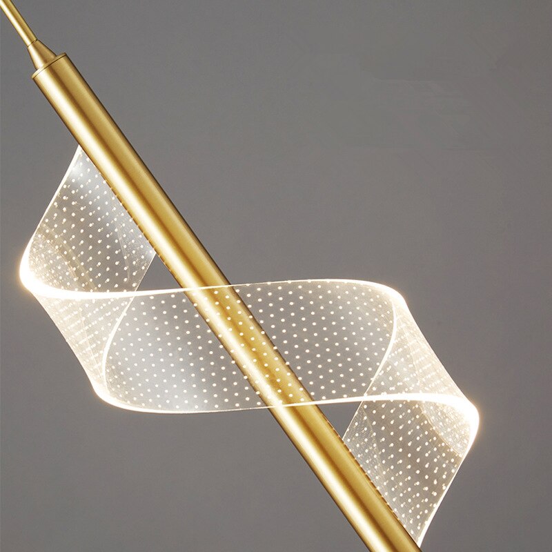 Suspension LED Ondulée Steal