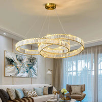 Lustre en cristal de luxe pour décoration intérieure modernisque