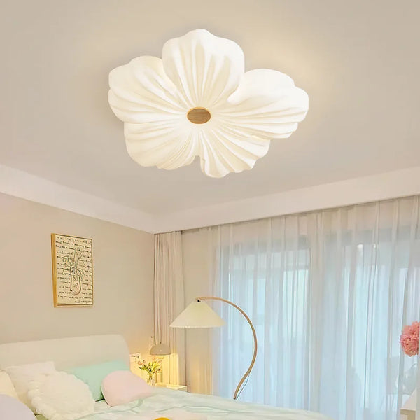 Plafonnier LED Fleur Nordique Décoratif